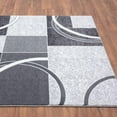 thumbnail image 6 of Luxe Weavers Modern Scandinavian Geometric Abstract Gray 8x10 Area Rug, 6 of 8