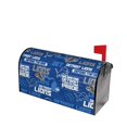 thumbnail image 3 of Funda para buzón de correo con protección solar, magnética, impermeable, con estampado de doble cara de fútbol, para jardín (varios tamaños), 3 of 8