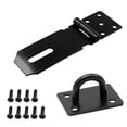 thumbnail image 1 of Stainless Steel Door Padlock Hasp Kit Anti Theft Folding Lock Buckle Plate Hitch, 1 of 5