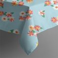 thumbnail image 4 of Pioneer Flower Floral Print Pattern Rectangle Tablecloth 60"x120", Waterproof Polyester Table Cloth, Wipeable Spillproof for Dining Camping Indoor Outdoor, 4 of 6