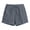 Gray#women's lightweight gauze lounge shorts, variant on yardsong Gauze Shorts for Women Summer Lightweight Elastic Waist Drawstring Lounge Shorts Comfy Dressy Casual Beach Vacation Short Orange,S