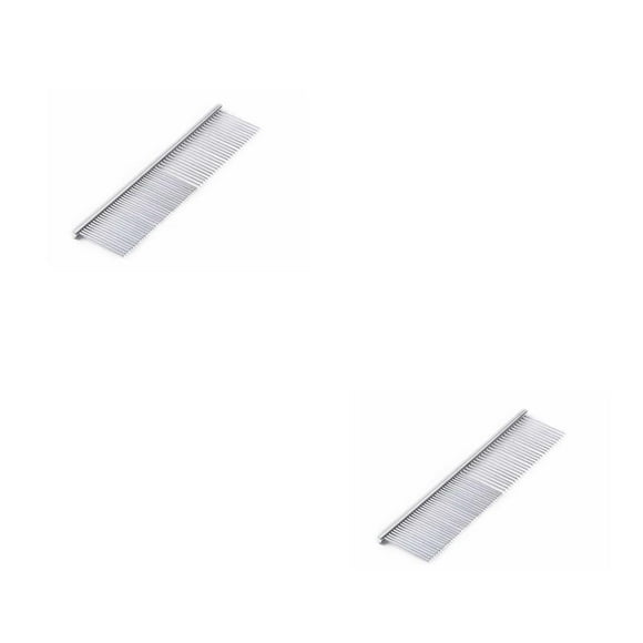 relayinert Pet Comb for Dog Groom Cat Combs Fine Long Teeth Lice Catcher Removal Tool Tear Lice Catcher Pets Supplies Kitten 2Set