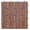 Brown, variant on EMSCO Group Interlocking Wood Floor Tiles - 12" x 12" Paver - Grey Wood - 12/pk