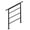 Black, variant on Zimtown Outdoor Handrails for Outside Steps, Fits 1-3 Step, Anti-Corrosion Handrails, 1 Pack