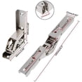 thumbnail image 2 of 90 Degree Folding Door / Shelf Hinge Concealed Bracket Table Frame Furniture Parts (2 Pieces), 2 of 5