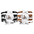 thumbnail image 1 of Pulsera Dama Unbranded Francia Ilustración Patron Cuero, 1 of 3