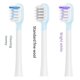 thumbnail image 5 of Cabezales de repuesto para cepillos de dientes eléctricos de gama completa, versión limpia, estilo blanco brillante, como se muestra, 5 of 5