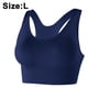 thumbnail image 1 of Sujetador deportivo para mujer, a prueba de golpes, hermoso botón trasero, hueco, espalda cruzada, acolchado, sujetador de yoga, gimnasio, sujetador de entrenamiento, tops cortos, 1 of 8