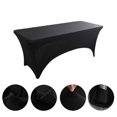 thumbnail image 3 of Tablecloths for Rectangular Tablecloths,Stretch Fit Tablecloths,for Events, Cocktail Parties, 3 of 5