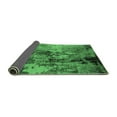 thumbnail image 2 of Ahgly Company Indoor Rectangle Oriental Emerald Green Industrial Area Rugs, 2' x 4', 2 of 4