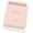Pink, variant on Desktop Calendar with Folded Base, Paper Memo Sheets, Freestanding Planning Planner for Study Tables, Front Counters, Ho by LUVNIMB