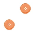 thumbnail image 3 of QualitChoice Coussinets d'Isolation Ronds en Silicone Multicolores Durables Flexibles pour Pot Cuillère Repose orange 2Set, 3 of 6