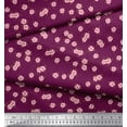 thumbnail image 3 of Soimoi Cotton Voile Fabric Leaves & Floral Artistic Printed Fabric 1 Yard 56 Inch Wide, 3 of 3