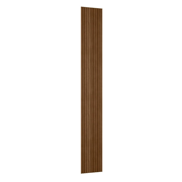 Panel Decorativo para Pared Ripado Central 7 Piezas Freijo