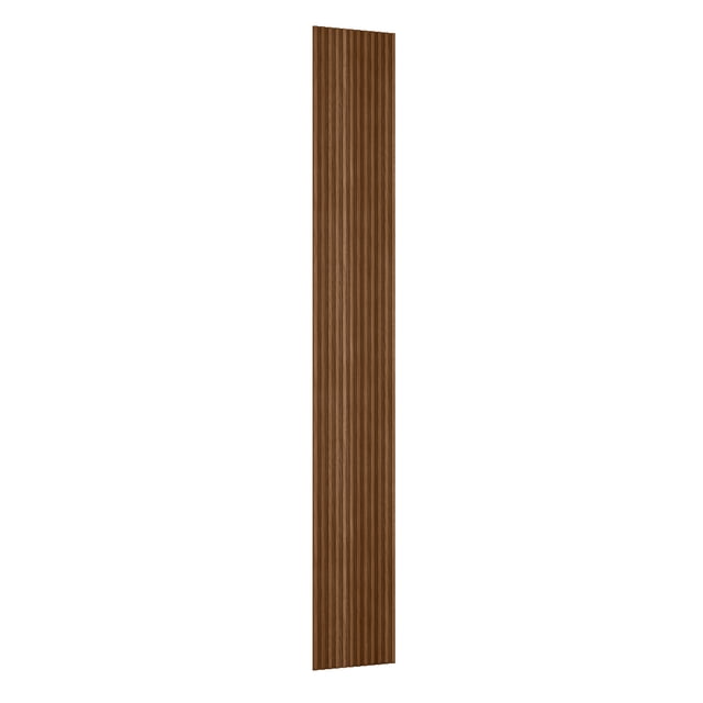 Panel Decorativo para Pared Ripado Central 7 Piezas Freijo