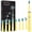 Yellow, variant on PHYLIAN Sonic Electric Toothbrush for Adults Rechargeable Electronic Toothbrush 5 Modes 8 Brush Heads Smart Timer for Home Travel #Yellow