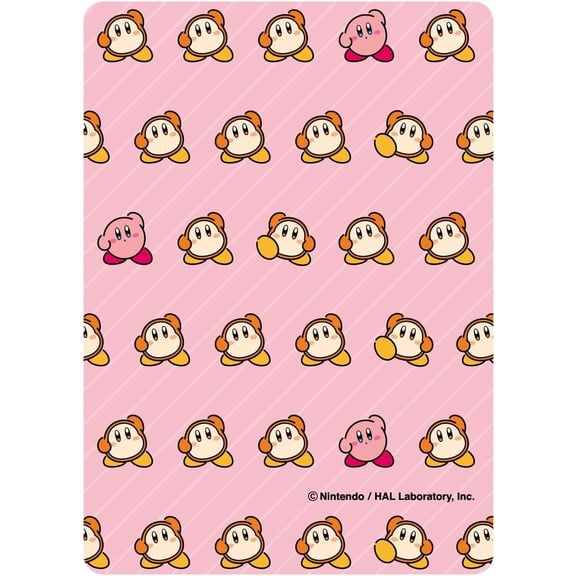 Ensky Players 80ct Card Sleeves - Character Kirby Play with Waddle Dee Pattern (EN-1504)