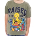 thumbnail image 3 of Sesame Street Toddler Short Sleeve Graphic Crewneck Tee, Sizes 12M-5T, 3 of 6