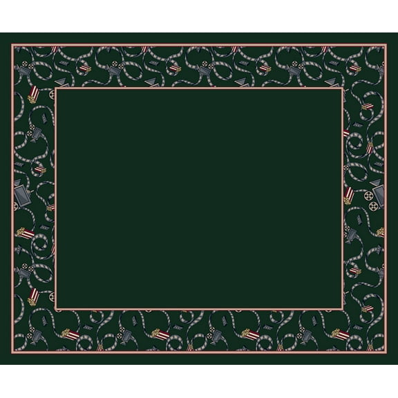 Milliken Design Center Area Rug INTERMISSION EMERALD Intermission Emerald 10' 9" x 13' 2" Rectangle