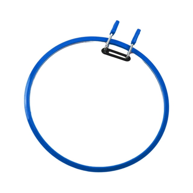 Letairis Embroidery Hoop Cross Stitch Spring Tension Frame Holder Frame Adult DIY Display Supplies blue