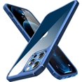 thumbnail image 1 of IBAOLE Defender Designed for iPhone 12 Pro Max Case, [Military Grade Drop Protection], Clear Shockproof Protective Phone Case Slim Thin Cover 5G 6.7 inch 2020-Pacific BluePacific Blue, 1 of 9