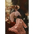 thumbnail image 3 of James Tissot 11x14 Black Modern Framed Museum Art Print Titled - The Ambitious (Political Woman) (1885), 3 of 5