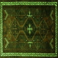 thumbnail image 1 of Ahgly Company Indoor Square Persian Green Traditional Area Rugs, 8' Square, 1 of 1