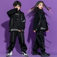 thumbnail image 2 of TAIAOJING Toddler Baby Kids Tollder Boysgirl Fashion Waist Flare Pants Casual Long Pants Jeans Cargo Pants Trousers Trendy Clothes, 6-7 Years, 2 of 8