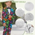 thumbnail image 6 of Xoenoiee Colorful Dog Paw Print Boys Suit for Wedding First Communion Ring Bearer Tuxedo Suits Kids Jacket and Pants Set for Big Boy Formal Wear, 13-14 Years, 6 of 7