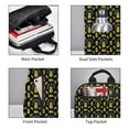 thumbnail image 5 of Daiia Pineapple School Backpack for Men and Women Lightweight Backpack Durable Backpack Water-Resistant,Travel,Work Bag, 5 of 9