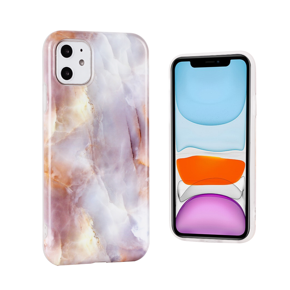 iPhone 11 Pro 5.8" Case, MINIFACTORY Slim Fit Cute Marble Case