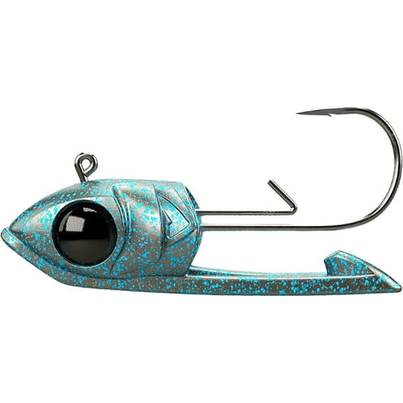 Buckeye Lures Scope Head 1/2oz Swimbait Jighead Blue Glimmer
