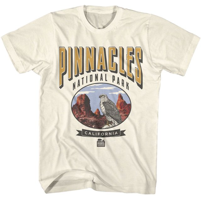 T-Shirt Adulte Naturel Pinnacles Parcs Nationaux