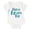 White, variant on EnJoCho Parent-Child Matching Celebration Romper -Best Dad Printed Short Sleeve Bodysuit with Heart Details, Photoshoot-Ready Baby Outfit for Special Moments (0-3 Months,White)