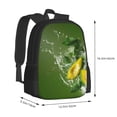 thumbnail image 3 of Daiia Friut Avocado Backpack for Men and Women -Durable Backpack Large Capacity, Water-Resistant Bag with Adjustable Straps and Laptop Compartment, 3 of 9