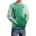 thumbnail image 5 of Green Marble Abstract Art 3D Print Hoodie Men Women Autumn Thin Pullover Sweatshirt Vintage Streetwear Tops, 5 of 6