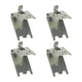thumbnail image 1 of 4Pcs Durable Freezer Shelf Clips Freezer Cooler Shelf Support Shelf Square Clips Stainless Steel Shelf Clamps, 1 of 7