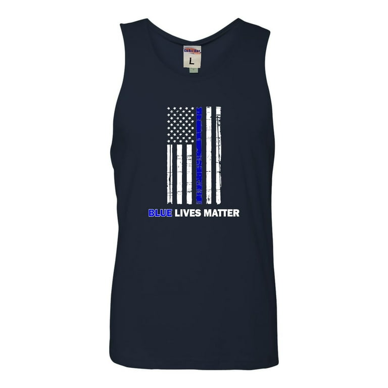 Adult Blue Live Matter Thin Blue Line Support Police T-Shirt Adult Blue Live Matter Thin Blue Line Support Police T-Shirt