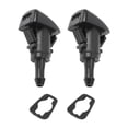 thumbnail image 1 of Boquilla de lavado de parabrisas delantero Unique Bargains 2 Pcs Junta para Hyundai Santa Fe Negro 2 Pcs, 1 of 6