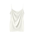 thumbnail image 1 of AherBiu Womens Tank Tops Loose Solid Color Basic Camisole Soft Comfy Summer Spaghetti Straps Pajams Homewear, 1 of 6