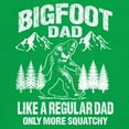 thumbnail image 3 of Bigfoot Dad Long Sleeve T-shirt More Squatchy Funny Daddy Sasquatch Dad Joke Outdoor Camping Father's Day Gift Idea, 3 of 7