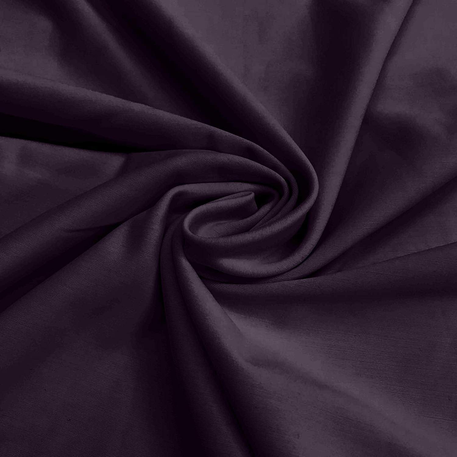Clara Clark RV/Short Queen 6-Piece Bed Set for Campers - Deep Pocket Fitted Sheet Luxury Soft Microfiber, Eggplant