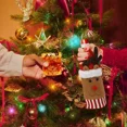 thumbnail image 2 of Juego de fundas navideñas para botellas de vino, bolsas tejidas para botellas de vino con muñeco de nieve de Papá Noel, decoraciones para mesa de cena, regalos de Año Nuevo（Mixed 3PCS, 2 of 5