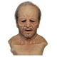 thumbnail image 3 of Halloween The Elder Old Man Full Head Latex Mask Overhead Headgear, 3 of 5