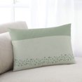 thumbnail image 2 of Waterproof Outdoor Throw Pillows with Inserts 12"x20" Set of 2, Sage Green Botanical Soft Decorative Pillowcases for Couch Bedroom, Spring Floral Leaf Pillow Covers for Sofa Living Room, 2 of 8