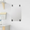 thumbnail image 2 of OUNONA 4pcs Bathroom Mirror Clips With Screws Stainless Steel 304 For Frameless Mirror Rectangular Style, 2 of 8