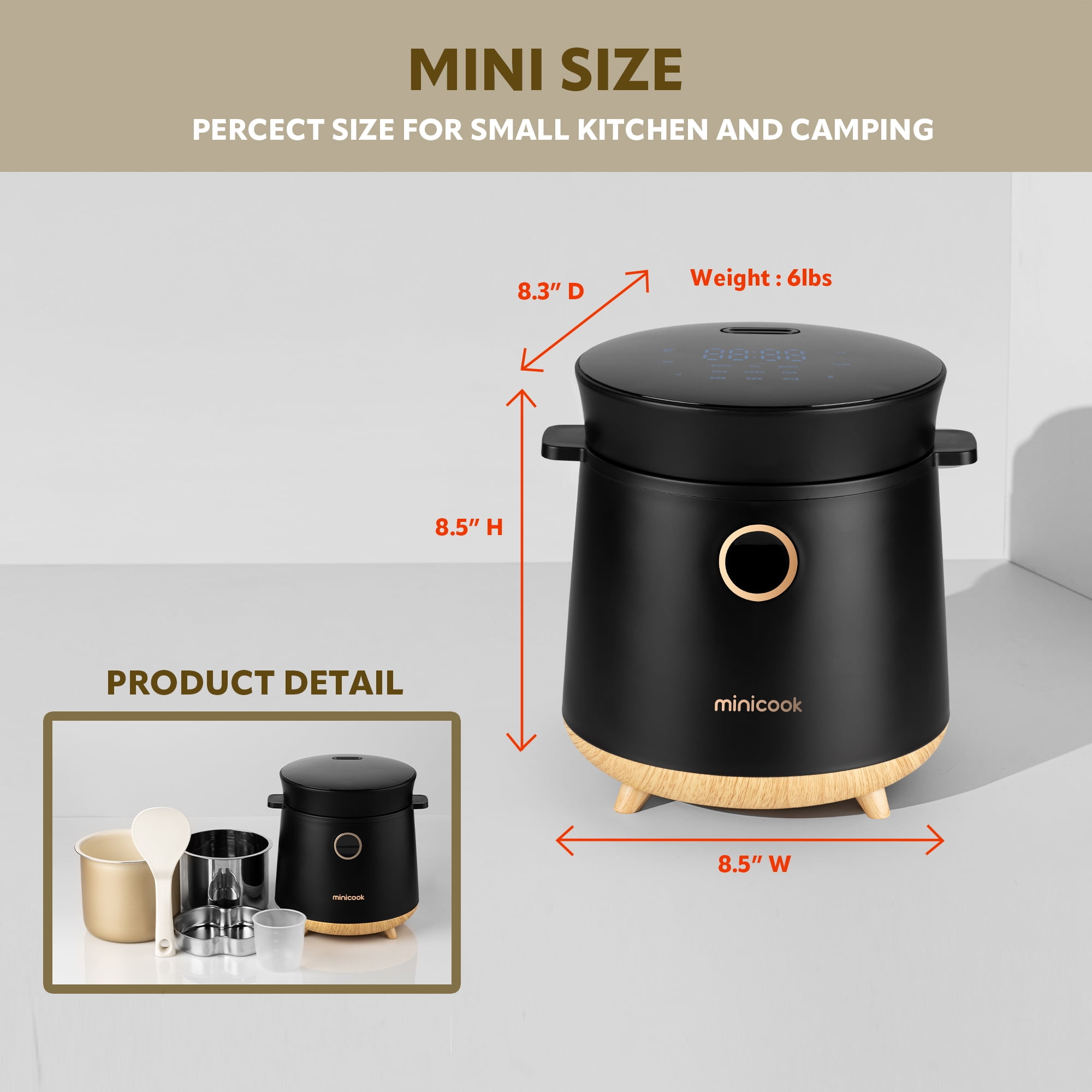 Mini Rice cooker from Judge – Of Cloves & Capers