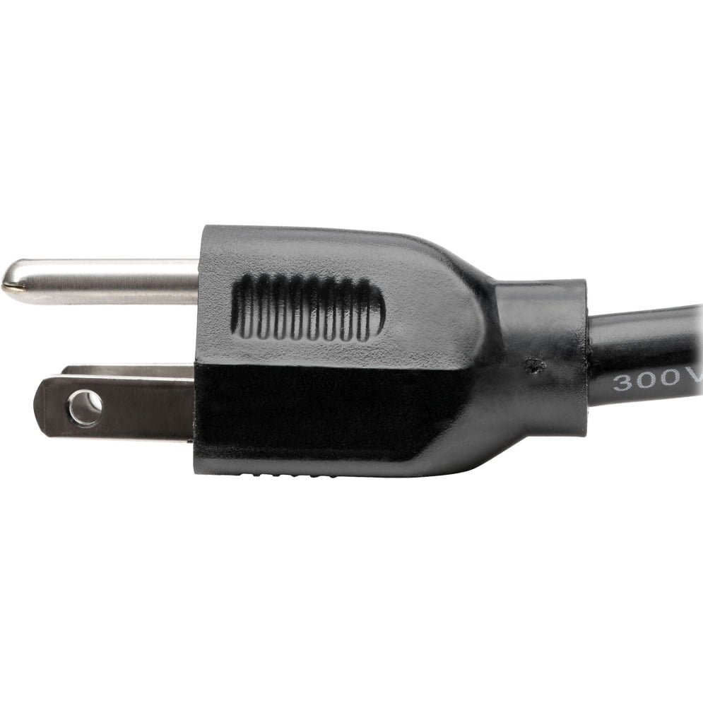 Tripp Lite 15ft Power Cord Extension Cable Heavy Duty 14AWG 5-15P 5-15R 15A 15' - 120 V AC Voltage Rating - 15 A Current Rating - Black