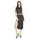 thumbnail image 5 of Falda Lápiz Con Pedrería Roman Fashion Juvenil 137 Negro G, 5 of 6