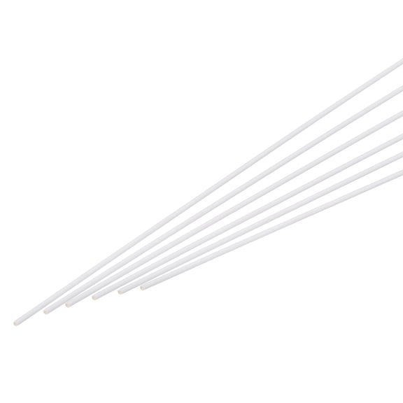 6Pcs Brass Brazing Rods Flux Coated, Phosphor Copper Solder, Low Temperature Welding Sticks 5/64"x7/64"x20"